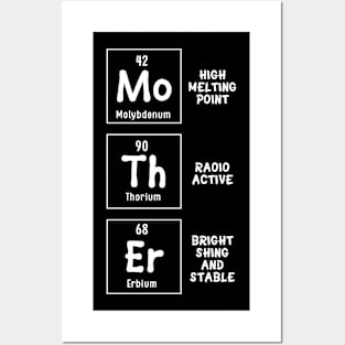 Elements of a Mother | Mom Funny Mothersday Gift | Womens Posters and Art